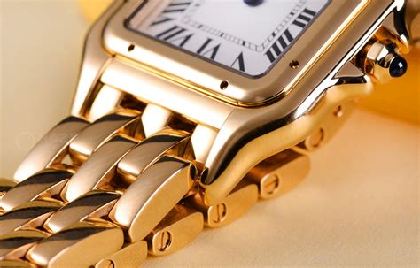 fake gold cartier watch|knockoff cartier panthere watch.